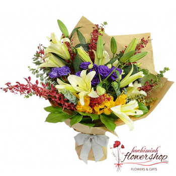 Hochiminh bouquet beautiful flower