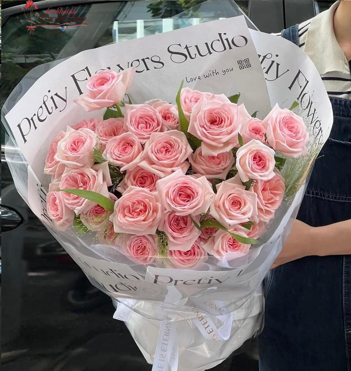 Birthday flowers bunch simple bouquet