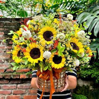 flower basket for mothers day