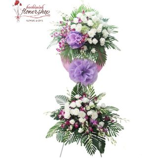 Funeral wreaths in hochiminh city