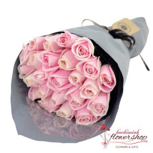 Pretty in pink in hochiminh flower shop