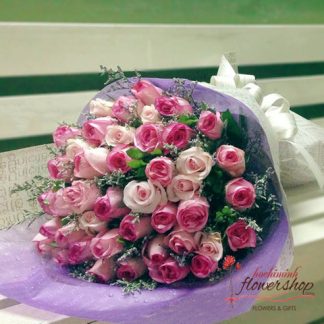 Birthday flowers bunch simple bouquet