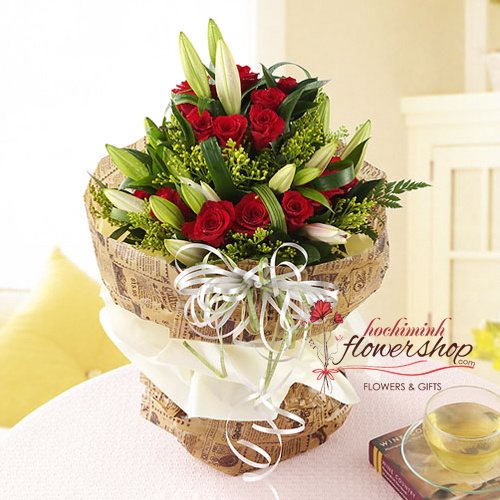 birthday flowers home delivery in hcm