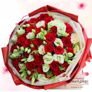 Bouquet flowers for birthday in HCM Vietnam