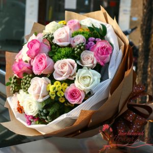Bouquet flowers for delivery to Hochiminh