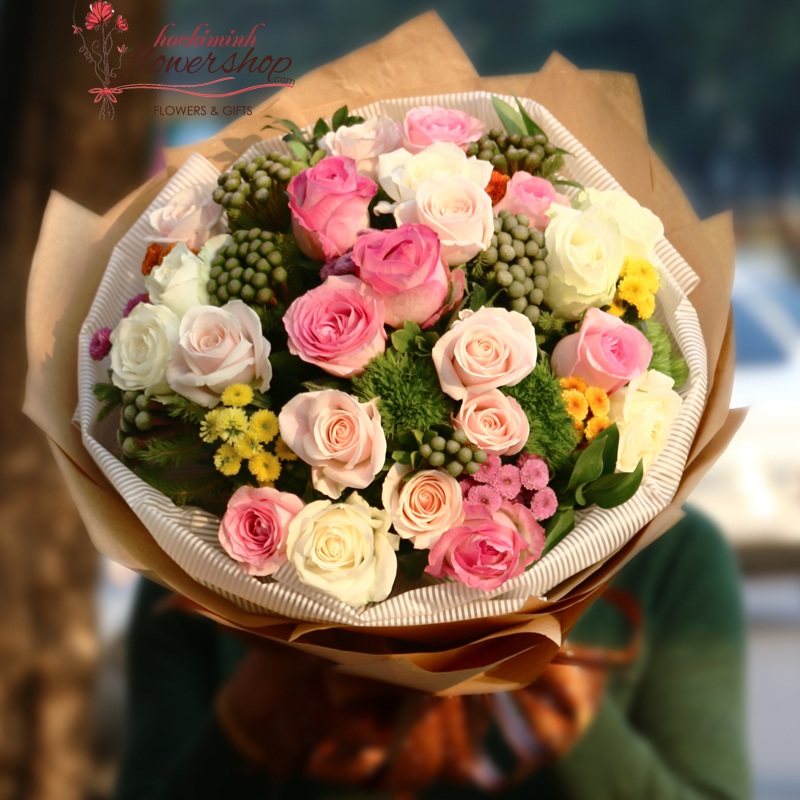 bouquet flowers for mmy love in hcmc order online
