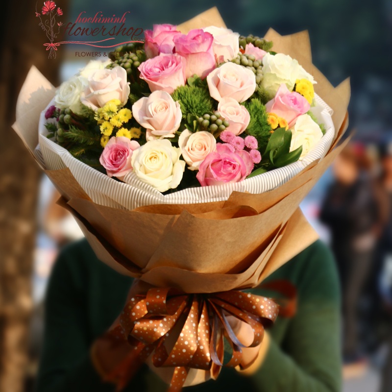 Bouquet flowers for delivery to Hochiminh