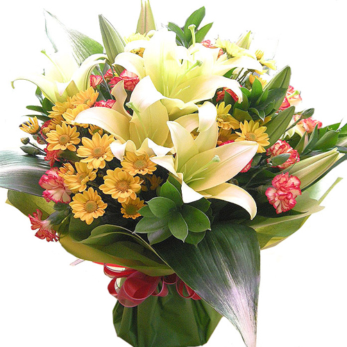 bouquet of mixed flower