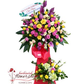 Buy flowers for grand opening in Hochiminh
