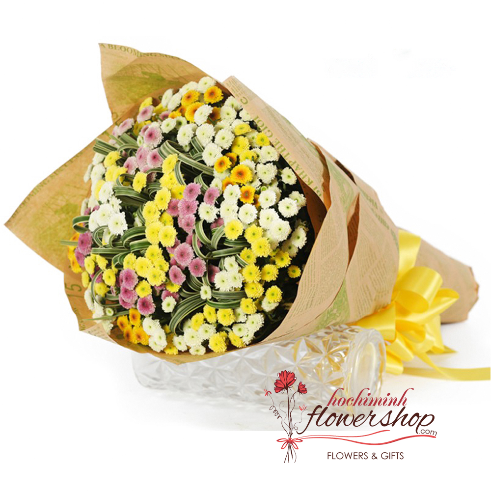 calimero daisy bouquet