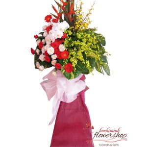 Congratulation flowers for opening in Hochiminh city