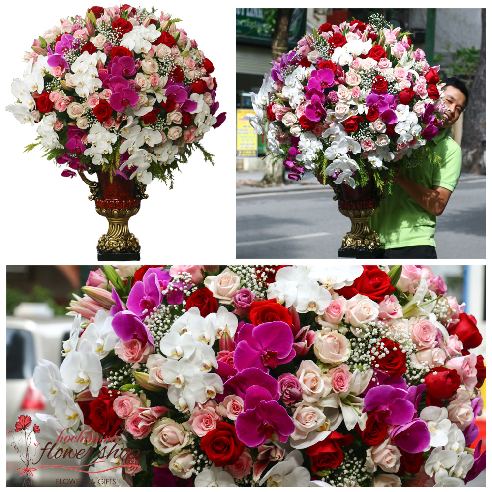 flower shop delivery sameday to hochiminh 