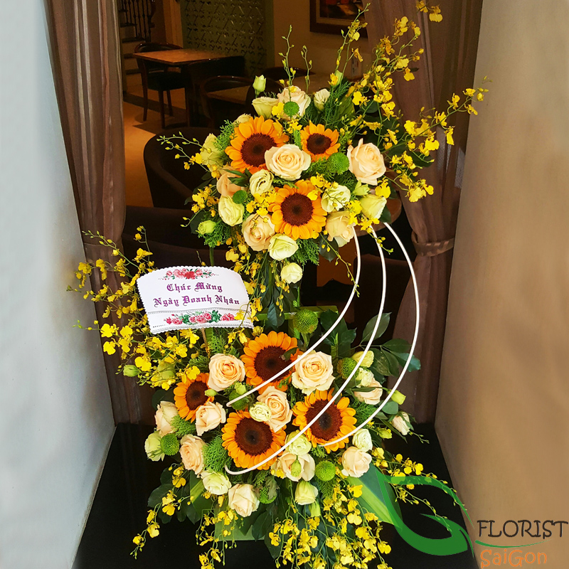 Flowers delivery service in HCM city
