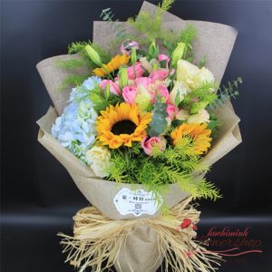 Graduation flower bouquet