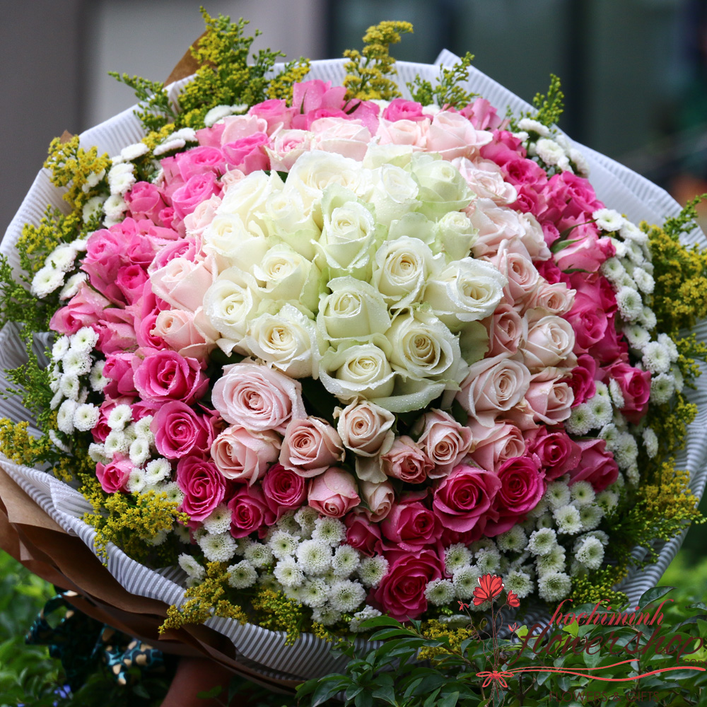 flower free delivery near hochiminh