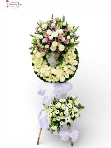 Funeral flower free delivery hcm city