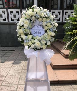 Funeral flowers arrangement in Hochiminh