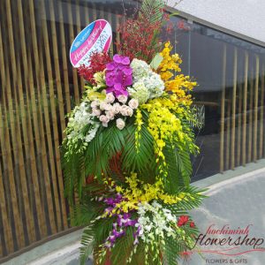 Grand opening flowers in District 3 Hochiminh