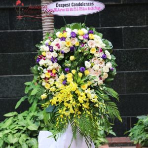 Send sympathy flowers to HCMC