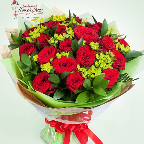 send red rose bouquet to my love