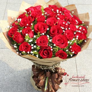 Love flowers for sending to HCM Vietnam