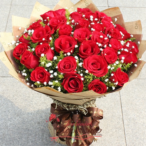Love flowers for sending to HCM Vietnam
