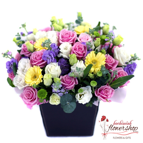 mixed flower arragement delivery sameday