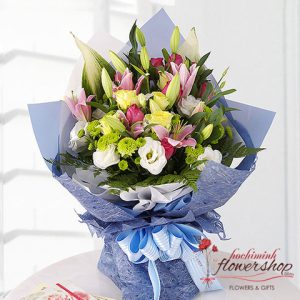 Mixed flower bouquet delivery same day