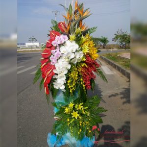 Opening ceremony flowers in Hochiminh city