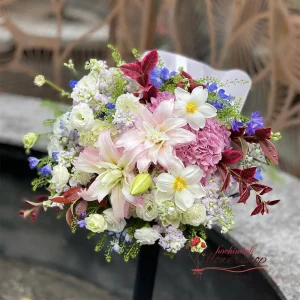 Pastel Mixed Flower Bouquet