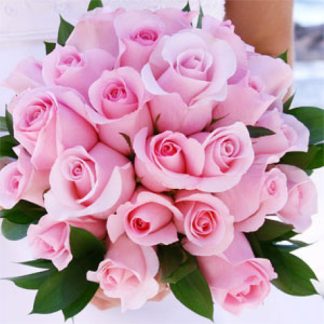 Hochiminh wedding bouquet pink roses