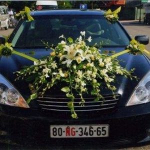 XH001-Wedding Flower Car