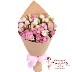 Pink lisianthus flowers delivery in hochiminh city