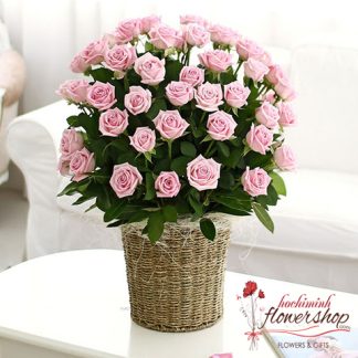 Romantic roses to girlfriend