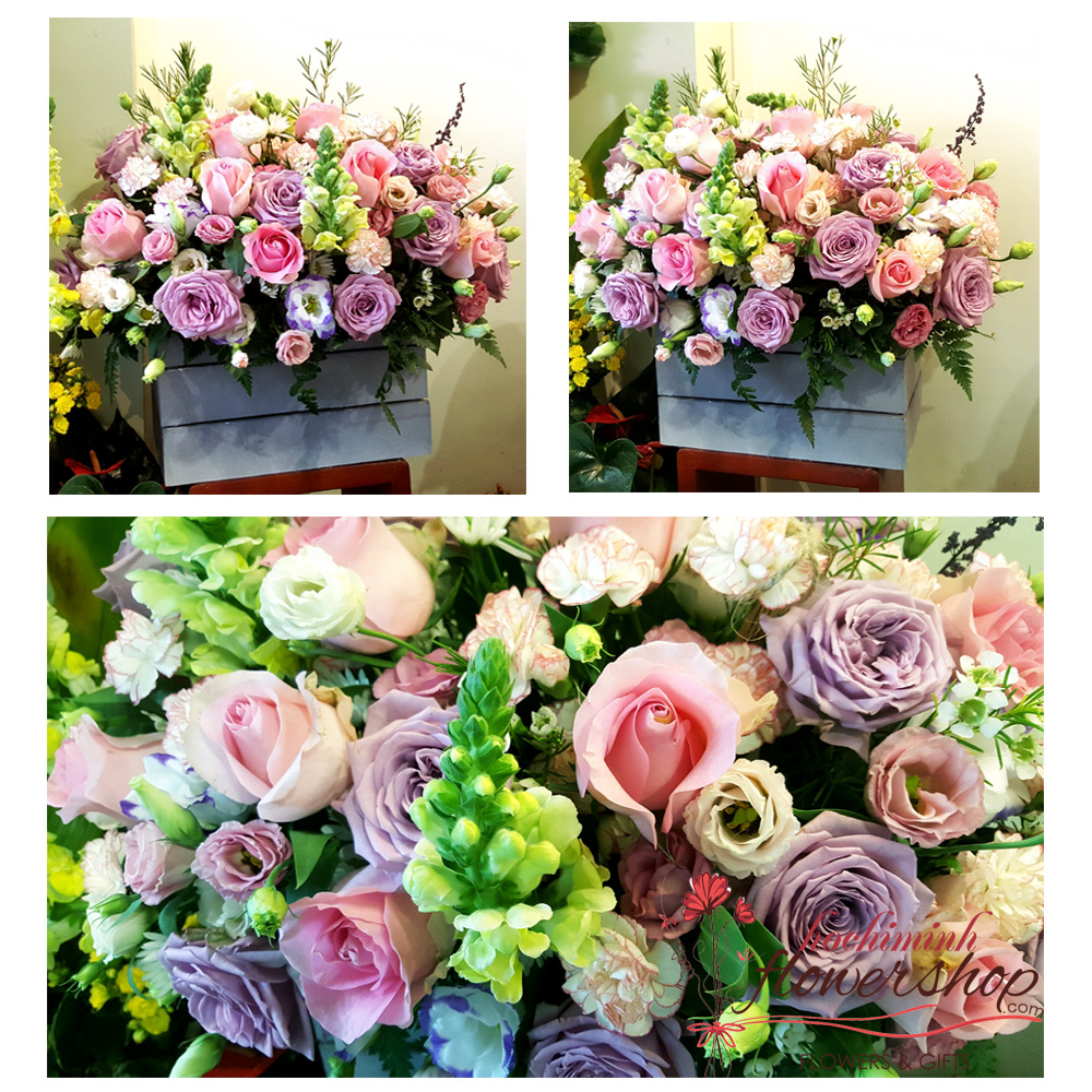 roses basket birthday to mommy