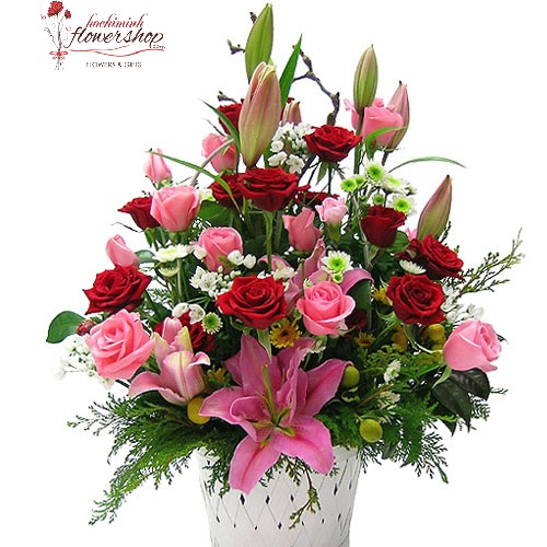 send love flower to hochiminh