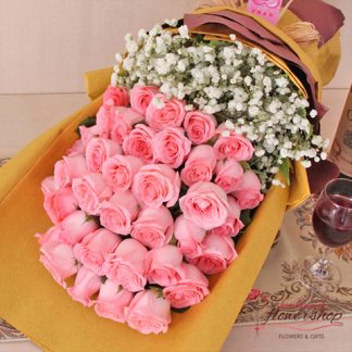 Sweet flowers for love in hochiminh