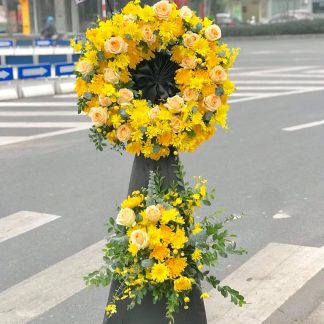 sympathy flower free delivery in hcmc