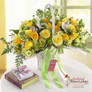 Yellow roses delivery same day Hochiminh