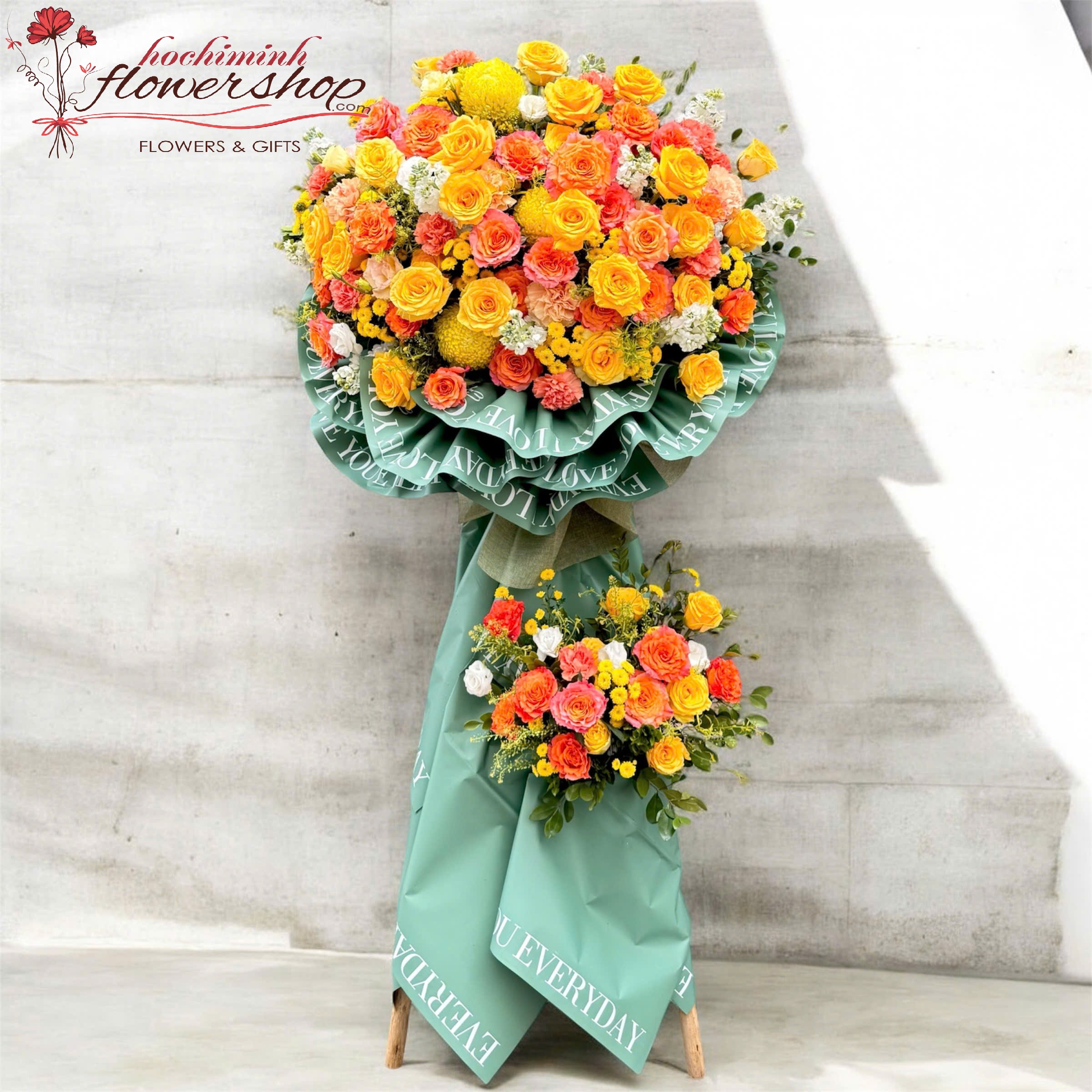 flower to congratulate the boss in hochiminh