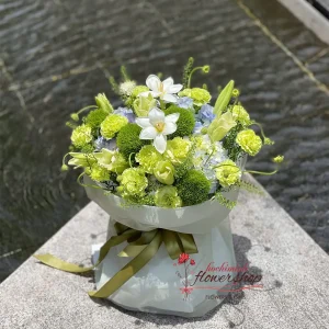 Green Flower Bouquet