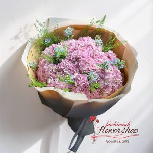 Pink Hydrangea Bouquet