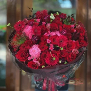 Red Flower Bouquet